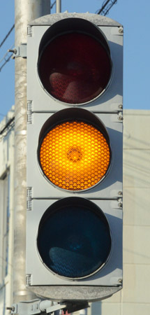 レア？ 信号灯器プレート 松下通信工業㈱ 昭和59年製 松下通信工業